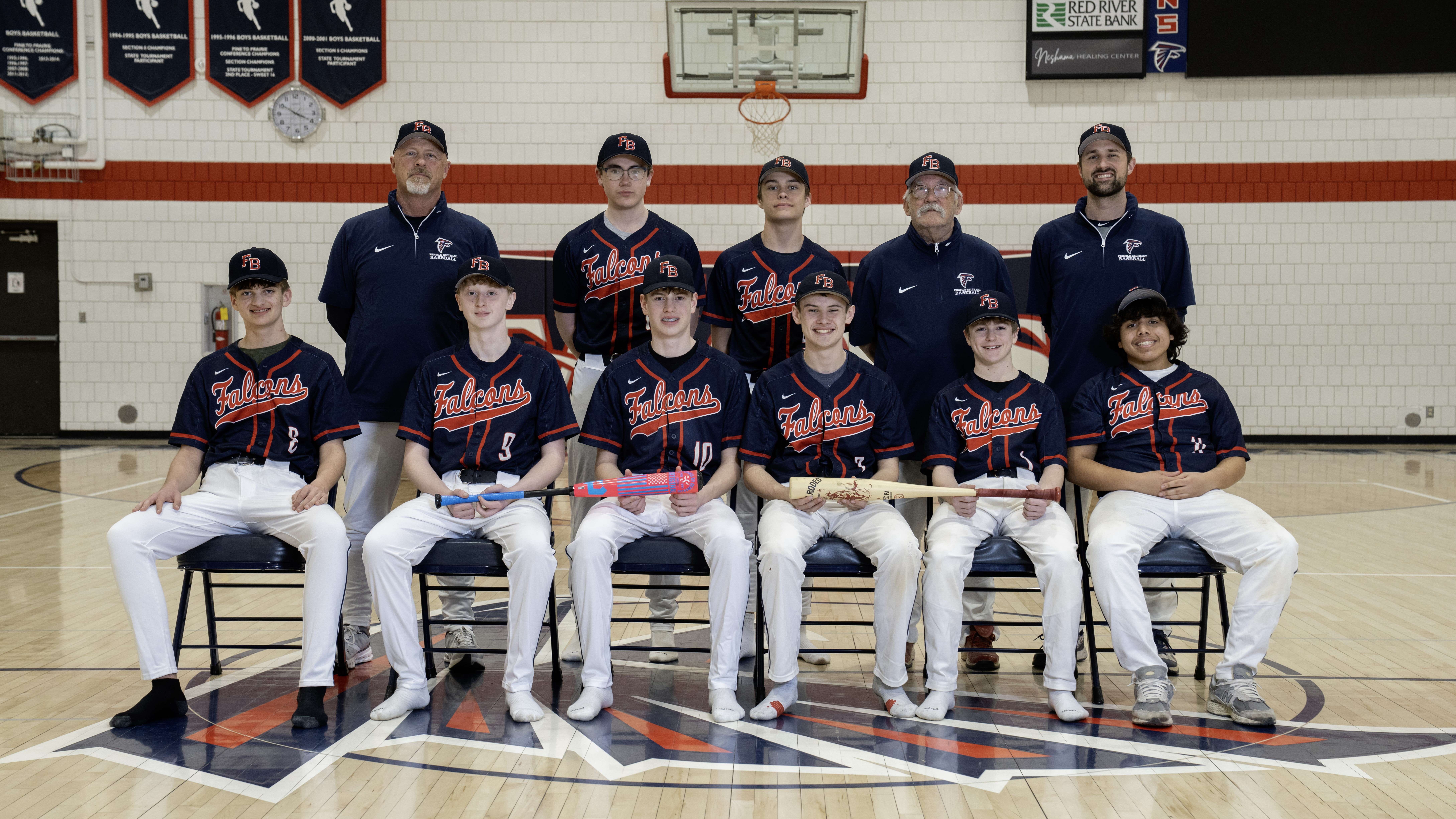 Varsity Baseball team