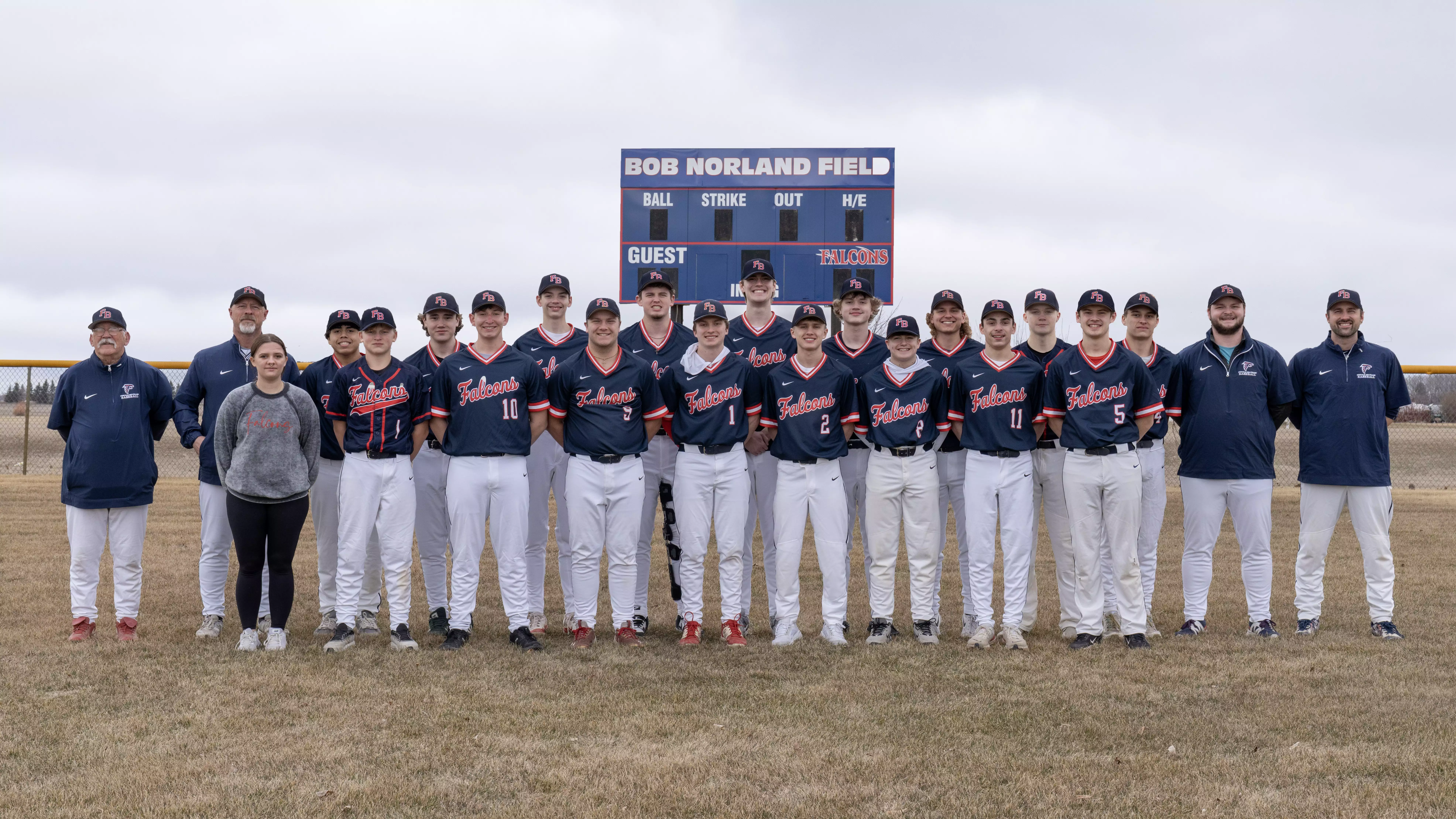 Fertile-Beltrami baseball team photo