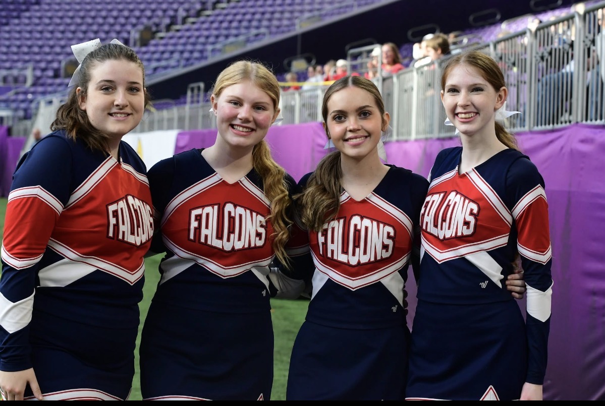 State football for the cheerleaders