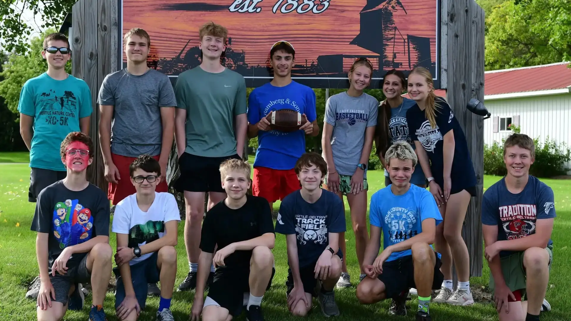 Falcons team at Beltrami