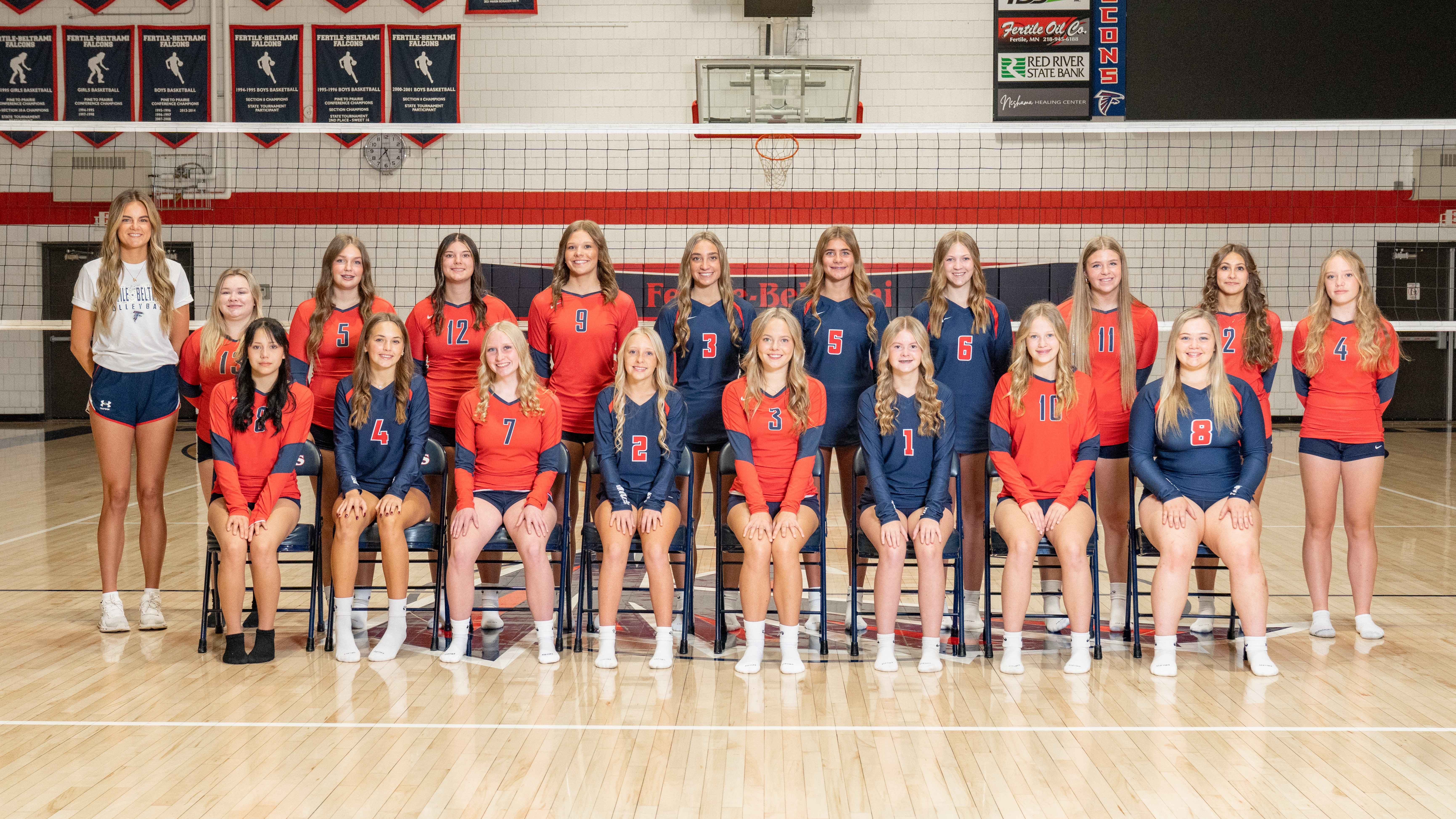 C-Squad Volleyball team